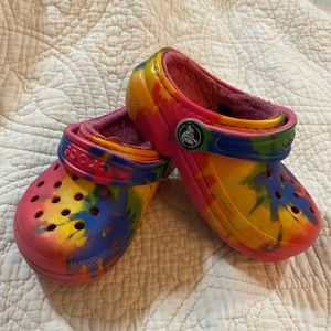 Kids/Infant Fur Lined Crocs